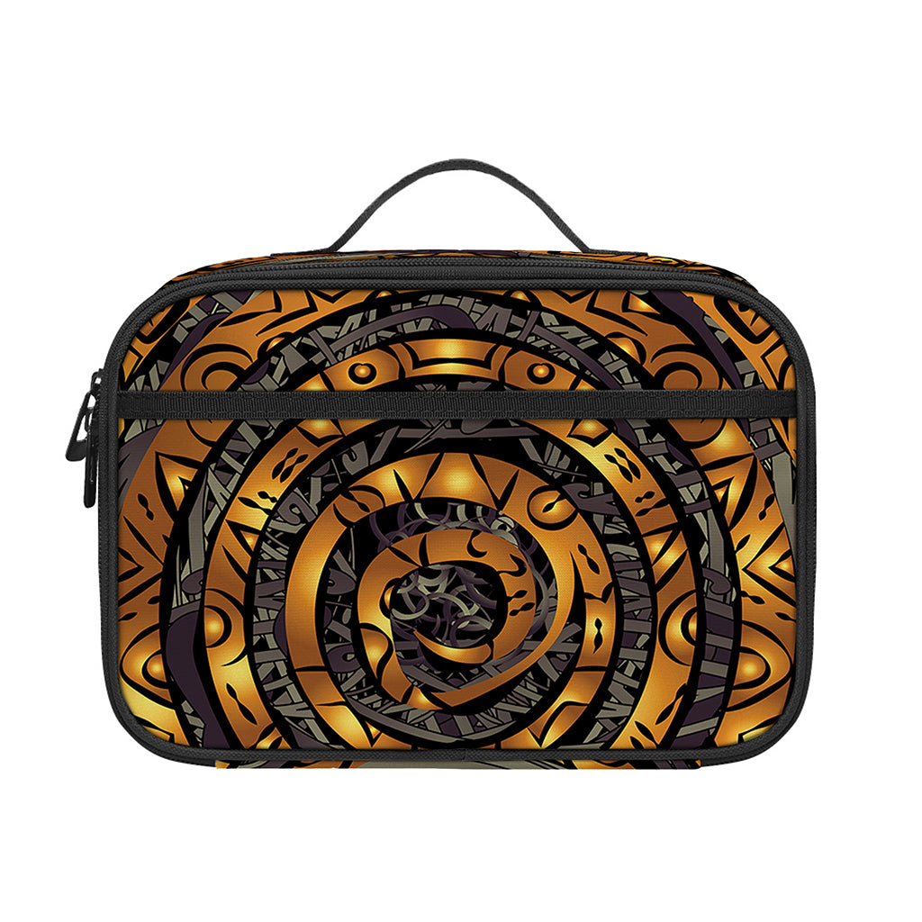 Polynesian Sea Turtle Print Portable Lunch Bag