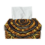 Polynesian Sea Turtle Print Rectangle Tissue Box Cover