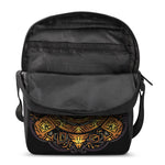 Polynesian Sea Turtle Print Rectangular Crossbody Bag