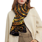 Polynesian Sea Turtle Print Scarf