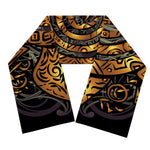 Polynesian Sea Turtle Print Scarf