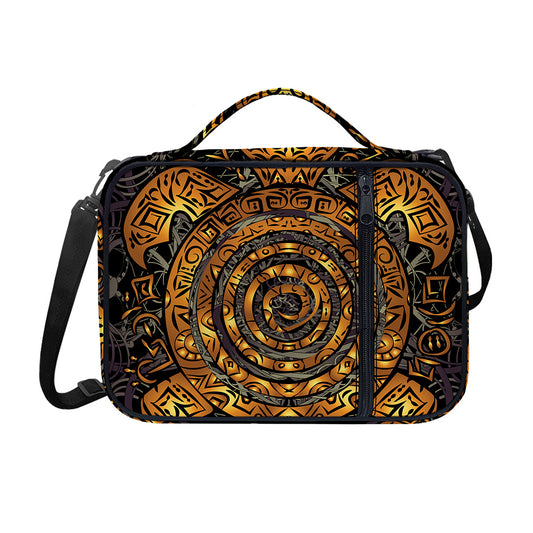Polynesian Sea Turtle Print Shoulder Strap Bible Bag