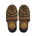 Polynesian Sea Turtle Print Slippers