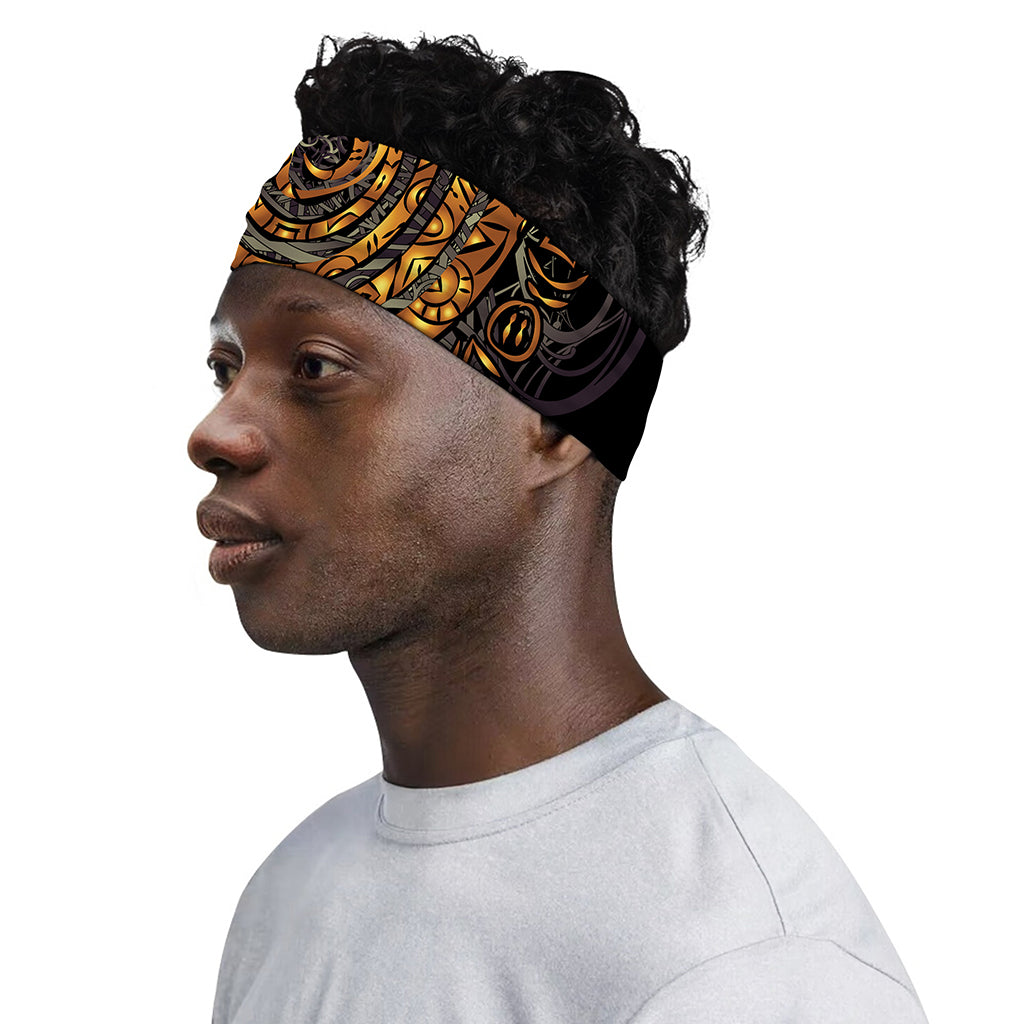 Polynesian Sea Turtle Print Sports Headband