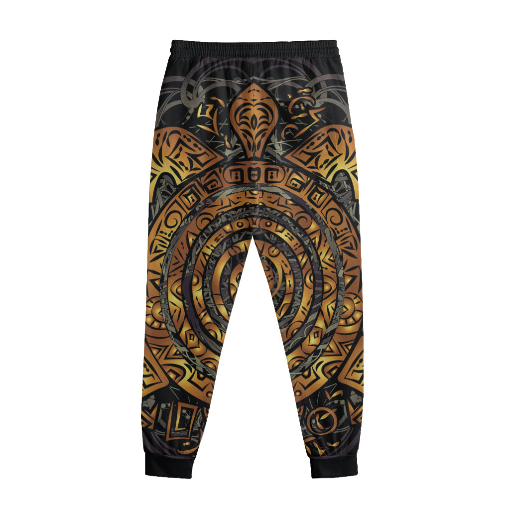 Polynesian Sea Turtle Print Sweatpants