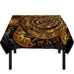 Polynesian Sea Turtle Print Tablecloth