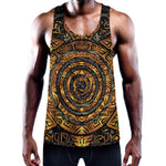 Polynesian Sea Turtle Print Training Tank Top