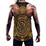 Polynesian Sea Turtle Print Training Tank Top
