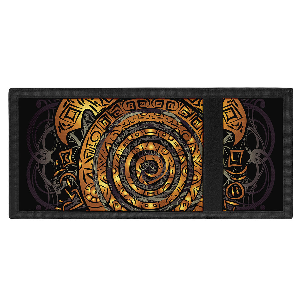 Polynesian Sea Turtle Print Trifold Wallet