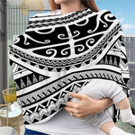 Polynesian Tribal Tattoo Pattern Print Baby Seat Cover
