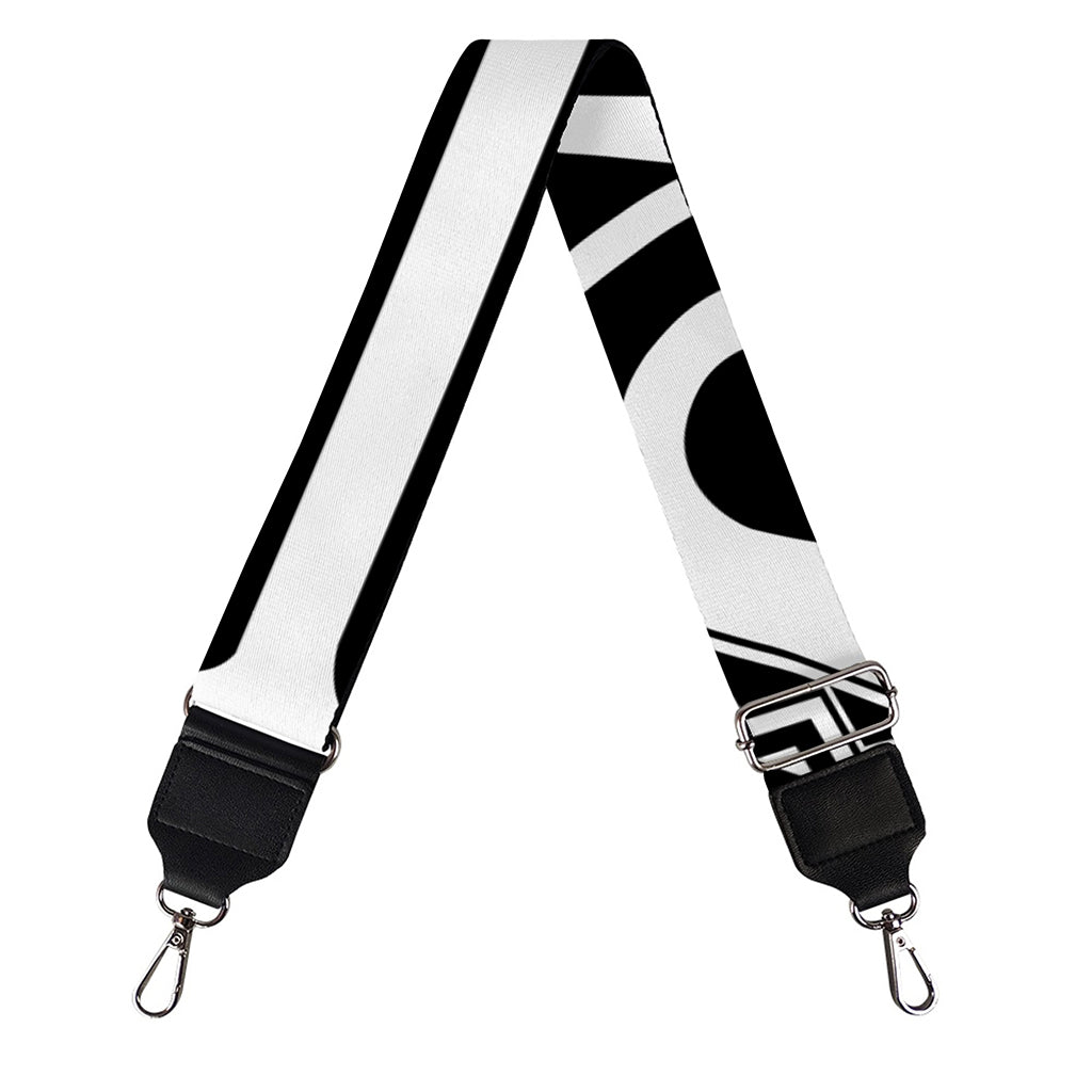 Polynesian Tribal Tattoo Pattern Print Bag Strap