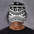 Polynesian Tribal Tattoo Pattern Print Baseball Cap