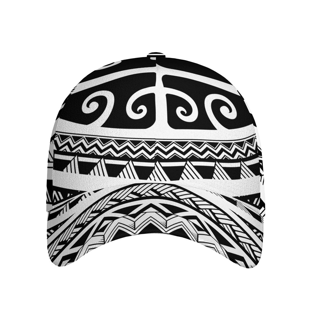 Polynesian Tribal Tattoo Pattern Print Baseball Cap