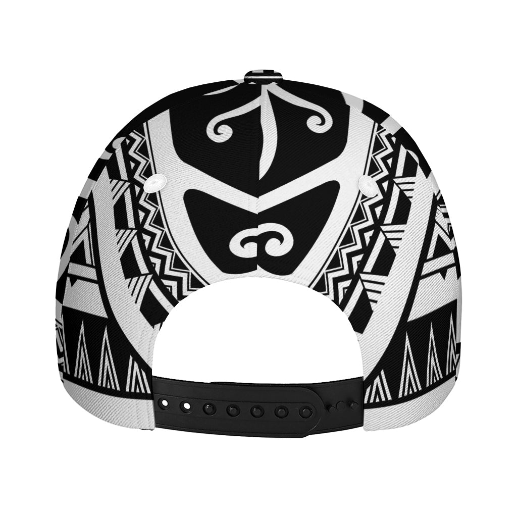 Polynesian Tribal Tattoo Pattern Print Baseball Cap