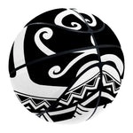Polynesian Tribal Tattoo Pattern Print Basketball