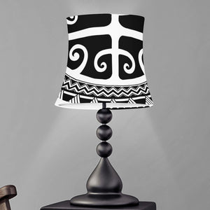 Polynesian Tribal Tattoo Pattern Print Bell Lamp Shade