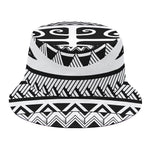 Polynesian Tribal Tattoo Pattern Print Bucket Hat