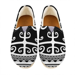 Polynesian Tribal Tattoo Pattern Print Casual Shoes