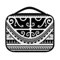 Polynesian Tribal Tattoo Pattern Print Classic Bible Case