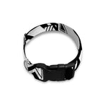 Polynesian Tribal Tattoo Pattern Print Dog Collar