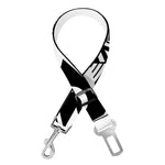 Polynesian Tribal Tattoo Pattern Print Dog Seat Belt