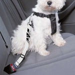 Polynesian Tribal Tattoo Pattern Print Dog Seat Belt