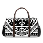 Polynesian Tribal Tattoo Pattern Print Duffle Bag