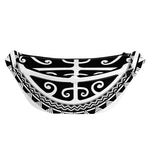 Polynesian Tribal Tattoo Pattern Print Fanny Pack