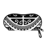 Polynesian Tribal Tattoo Pattern Print Glasses Case