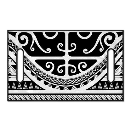 Polynesian Tribal Tattoo Pattern Print Golf Cart Seat Cover