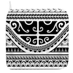Polynesian Tribal Tattoo Pattern Print Hand Towel