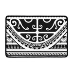 Polynesian Tribal Tattoo Pattern Print Kitchen Mat