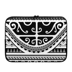 Polynesian Tribal Tattoo Pattern Print Laptop Sleeve