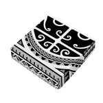 Polynesian Tribal Tattoo Pattern Print Outdoor Seat Cushion Cover