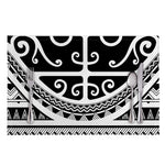 Polynesian Tribal Tattoo Pattern Print Placemat