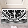 Polynesian Tribal Tattoo Pattern Print Rubber Doormat