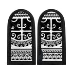 Polynesian Tribal Tattoo Pattern Print Skillet Handle Cover