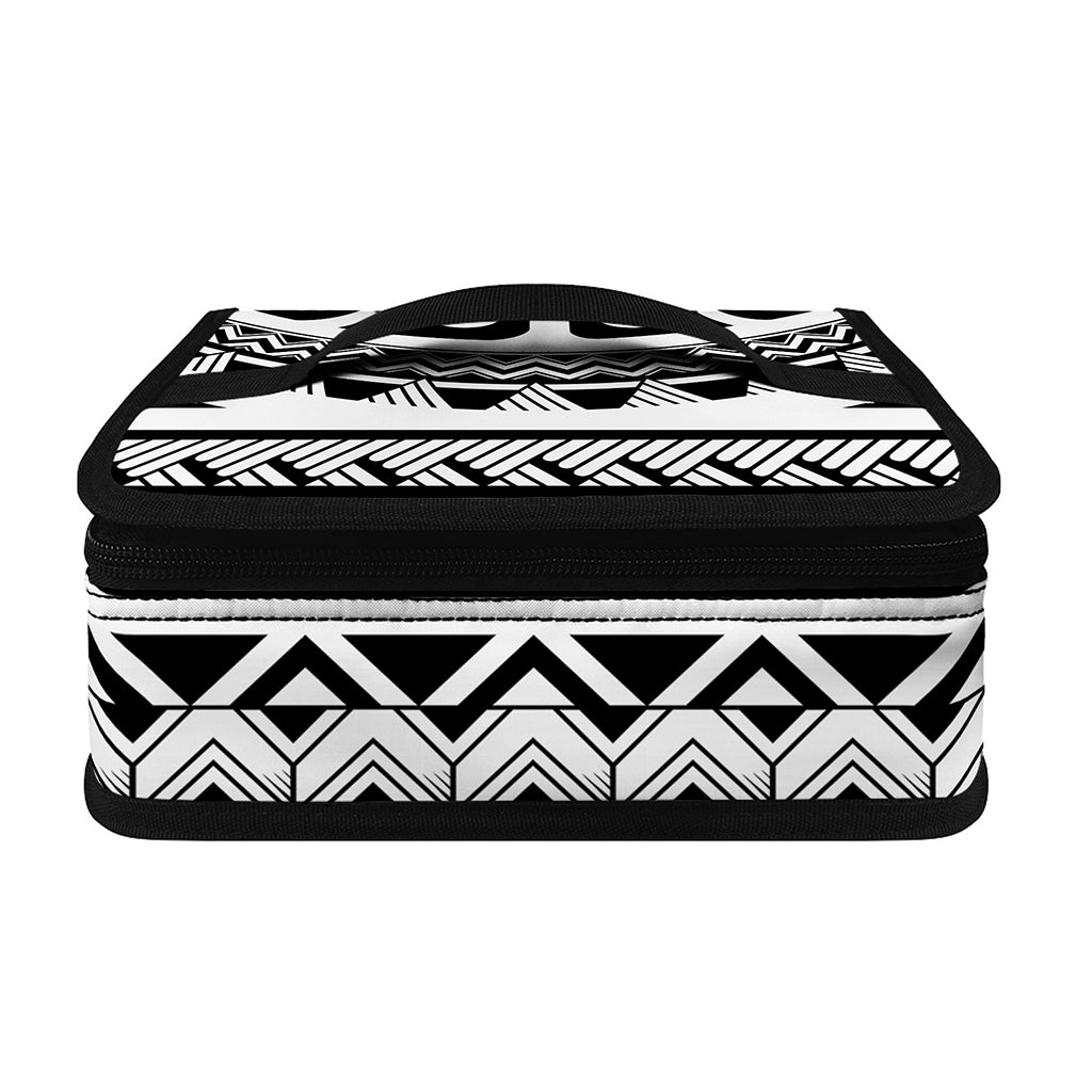 Polynesian Tribal Tattoo Pattern Print Small Lunch Bag