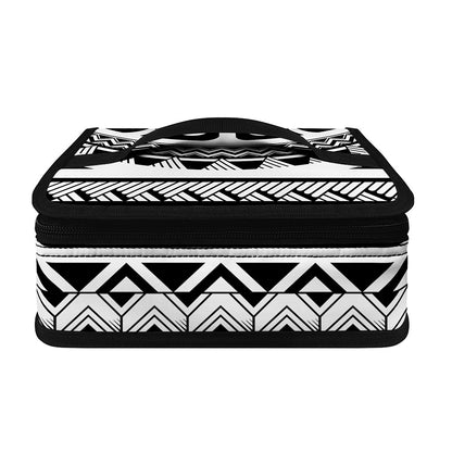 Polynesian Tribal Tattoo Pattern Print Small Lunch Bag