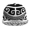 Polynesian Tribal Tattoo Pattern Print Snapback Cap