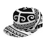 Polynesian Tribal Tattoo Pattern Print Snapback Cap