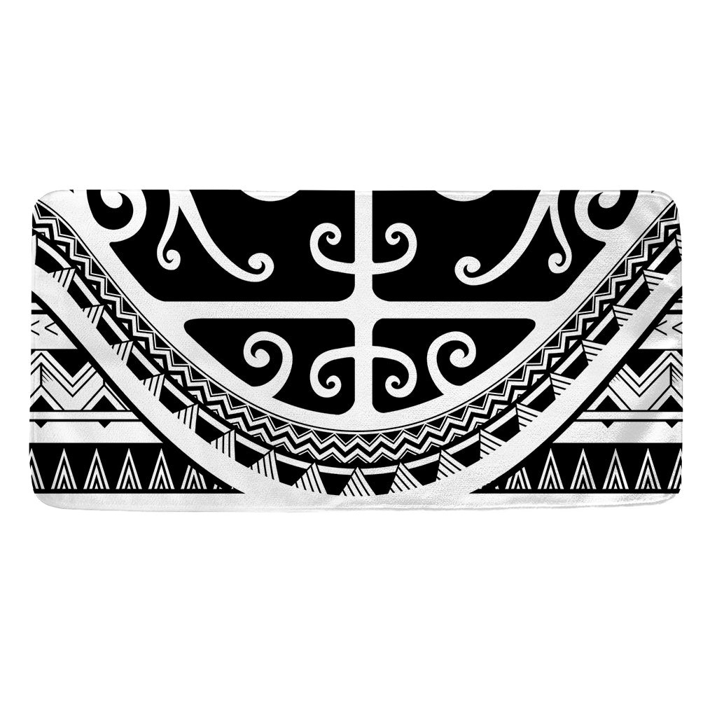 Polynesian Tribal Tattoo Pattern Print Towel