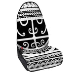 Polynesian Tribal Tattoo Pattern Print Waterproof Car Seat Cover