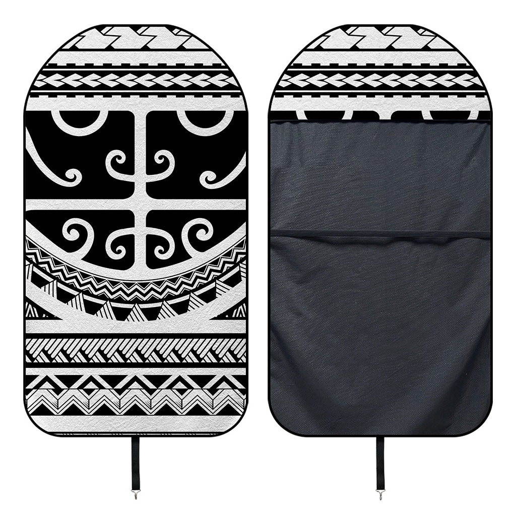 Polynesian Tribal Tattoo Pattern Print Waterproof Car Seat Cover