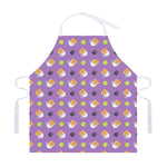 Pomeranian In Tea Cup Pattern Print Adjustable Apron
