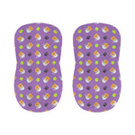 Pomeranian In Tea Cup Pattern Print Bar Stool Covers