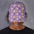 Pomeranian In Tea Cup Pattern Print Baseball Cap