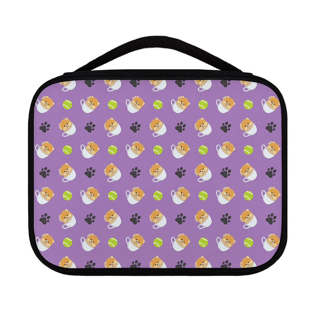 Pomeranian In Tea Cup Pattern Print Classic Bible Case