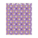 Pomeranian In Tea Cup Pattern Print Curtain