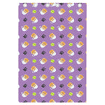 Pomeranian In Tea Cup Pattern Print Curtain